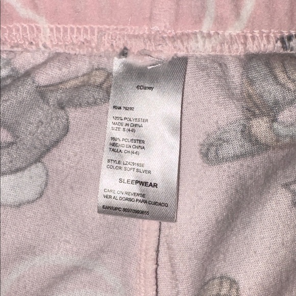 Disney Thumper Fleece Pajama Sleep Pant SZ SM - Picture 2 of 2